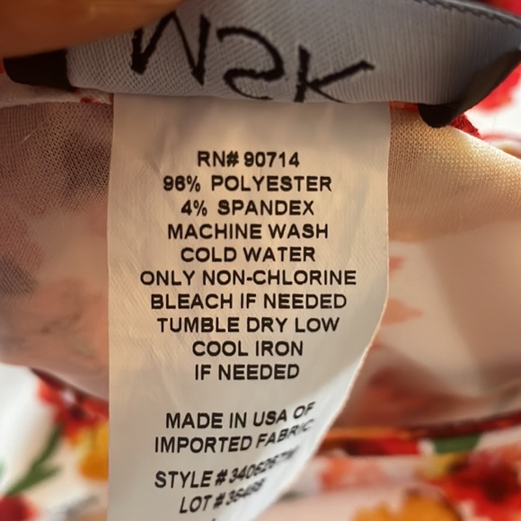 Floral dress (MSK) - Picture 5 of 5